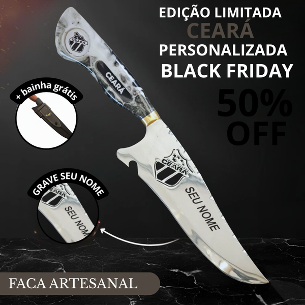 Faca De Churrasco Do Ceará- Personalizada