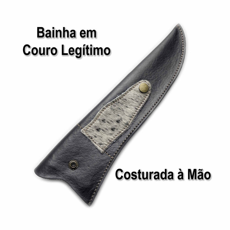 Faca Churrasco Artesanal 8" Eu Sou Do Agro