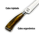 Faca Churrasco Artesanal Modelo Agulha