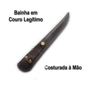 Faca Churrasco Artesanal Modelo Agulha