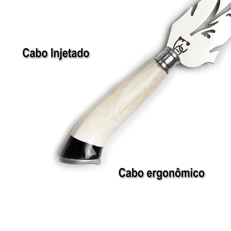 Kit Churrasco Artesanal Folha 8"