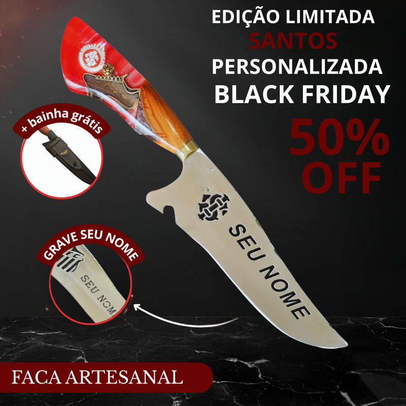 Faca De Churrasco Do Iternacional- Personalizada