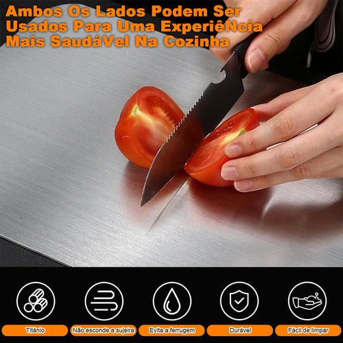 Tábua De Cortar Carne Corte Churrasco Para Cozinha 34 × 23cm