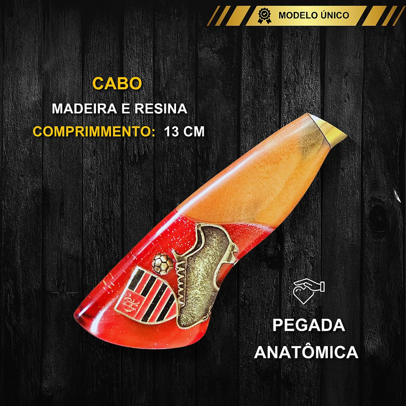 Faca De Churrasco Do Flamengo - Personalizada