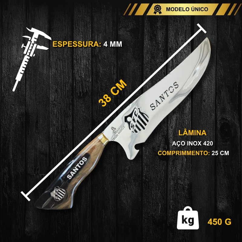 Faca De Churrasco Do Iternacional- Personalizada