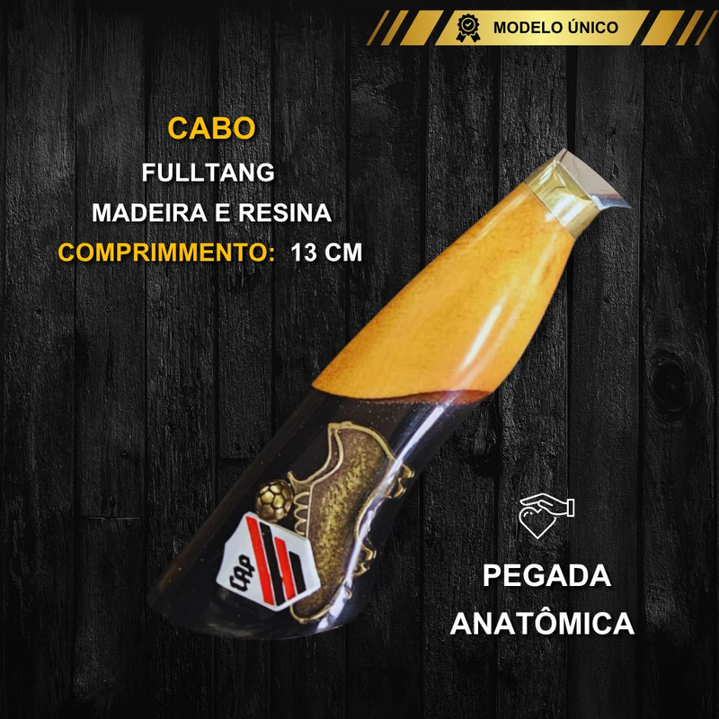 Faca De Churrasco Do Atlético PR- Personalizada